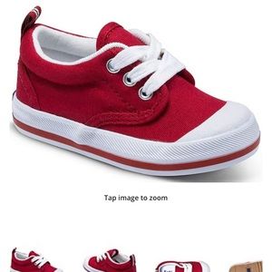 Excellent condition! Worn once! Keds Red shoes size 5